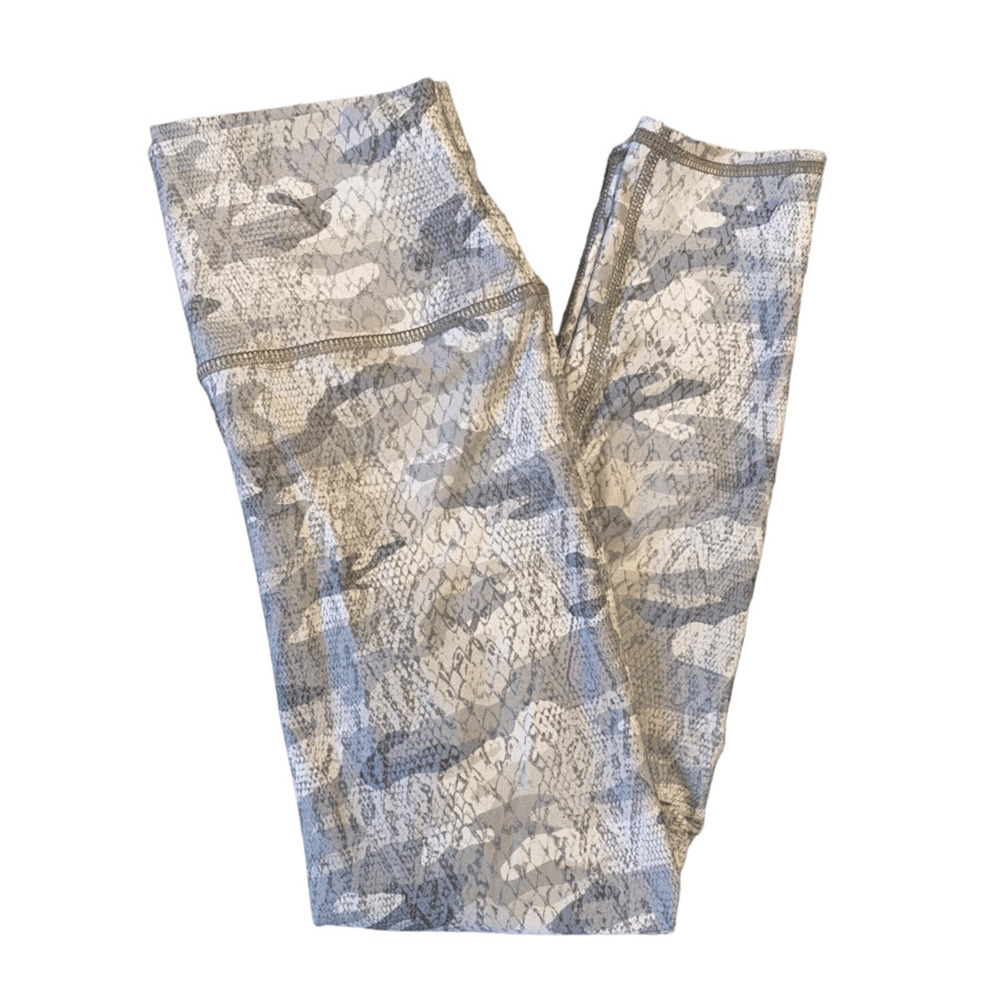 EVCA GREY CAMO SNAKE PRINT THE BRIANNA LEGGING MEDIUM